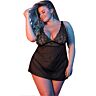 Lingerie Baby Doll & G-SET Black L/XL