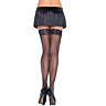 Leg avenue seamed stockings and lace at the top plus part