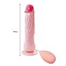 Dildo Baile Eros Realistic Ejaculator with Suction Base