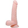 Dildo BAILE Super Realistic Natural 18.8 CM with Suction Cup