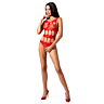Red Hot Mesh Teddy