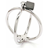 Criss Cross Stainless Steel Handcuffs