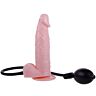 Inflatable Realistic Suction Dildo