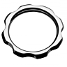 Open Metal Ring for Penis and Testicles Metal Hard