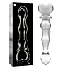 Borosilicate Glass Nebulous Dildo - Transparent