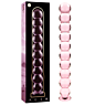 Glass Dildo Nebula Pink