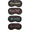 Assorted Phrase Eye Mask by Juegos - Broma - Libros