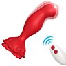 Anal Plug ARMONY Remote Control Red Dual Stimulation