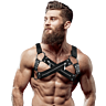 Adjustable Chest Harness FETISH SUBMISSIVE ATTITUDE