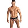 Men's Lingerie ANAIS MEN Comics Jock Bikini with Open Buttocks