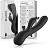 G-Spot Vibrator BLACK&SILVER Jamie with Wave Effect