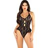 Bodysuit Leg Avenue Body with Bow & Ruffles