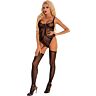 Crotchless Bodystocking LIVCO CORSETTI IMRAMA with Dot Pattern
