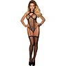 Bodystocking Sublime Black Fishnet One Size
