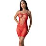 Bodystocking Passion BS096 with Sensual Mini-Dress Design