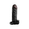 Extension for real vibrator penis feel 2 black