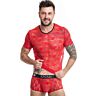 T-Shirt ANAIS MEN BRAVE with Floral Lace
