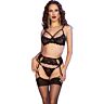 Lingerie Set CHILIROSE CR 4697 Four Pieces