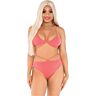 Lingerie Set Leg Avenue Top & Panties with Straps