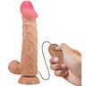 Realistic Dildo with Sliding Skin and Remote Pretty Love Sliding Skin
