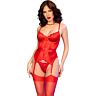 Lingerie Set ChiliRose CR 4845 Corset and Stockings