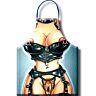 Diablo Picante Womens Sado Apron with Playful Design