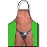 Diablo Picante Sexy Men's Apron with Fun Illustrations