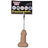 Note Holder Diablo Picante Penis Notes Clip Light Tone