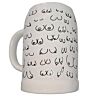 Ceramic Mug Diablo Picante Tits Beer Pitchers with Erotic Illustrations