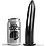 All Black 20cm Silicone Anal & Vaginal Dilator