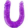 Double Dildo BAILE Flexible Jelly for Dual Pleasure
