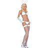Bunny Costume Bra & Thong by Music Legs