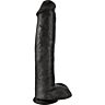 Dildo KING COCK Realistic 38 CM with Testicles