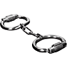Metal Hard Handcuffs with Combination Lock for Control