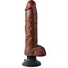 KingCock 25.5cm Vibrating Realistic Penis
