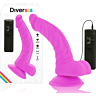 Realistic Vibrator Diversia 21.5 cm with Flexible Vibration