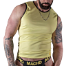 Yellow Macho T-Shirt - Sporty S/M