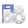 Clitoral Stimulator Ring Casual Love 26 Transparent
