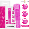 Mini Vibrator INTENSE FUN TOYS KURT 4 Interchangeable Heads Pink