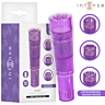 INTENSE FUN TOYS KURT Mini Massager, 4 Heads, Purple