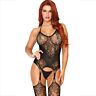 Leg Avenue Bodystocking with Seamless Lace Design