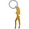 Keyring Diablo Picante with Female Silhouette and Beer Opener