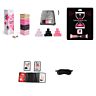 Couples' erotic games kit with tower, dice and cards