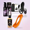 Premium couples kit with vibrating ring and finger vibrator