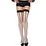 Fishnet Stockings Music Legs Vertical Stripe