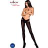 Tights Passion Woman Garter & Stock with Distinctive Hip Cut