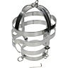 BDSM Mask Metal Hard with Collar – Thrilling Playtime