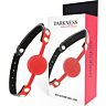 BDSM Gag Silicone Red DARKNESS - Adjustable Comfort