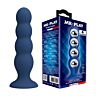 Anal Plug MR PLAY with Metal Balls and Suction Cup
