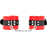 KINK Wrist Restraints Red with Adjustable Belt